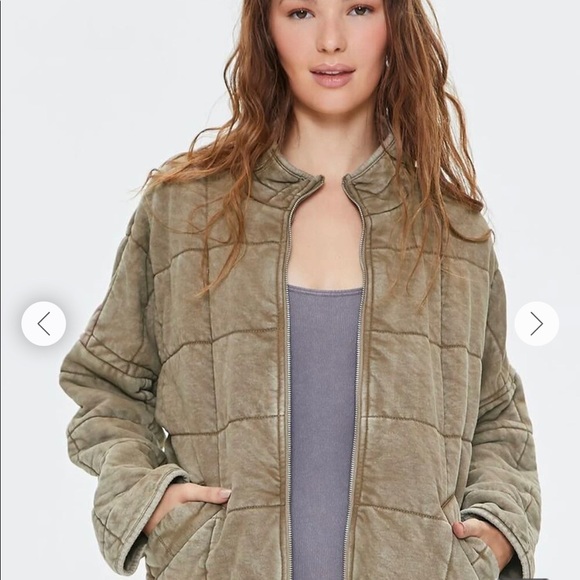 Forever 21 Jackets & Blazers - Forever 21 quilted jacket S
